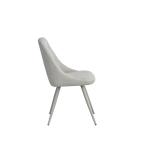 تكساس كرسي قماش كريمي وودي