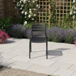 نست كرسي للمقاهي والحدائق بدون مسند يد