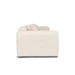 دون كنب رباعي قماش كريمي عرض 280 سم وودي