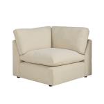 اشلي إليز طقم كنب زاوية بيج وودي