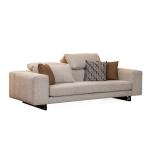 أكورسا كنب 3 مقاعد كريمي 230 سم وودي