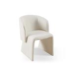 جولين كرسي أبيض وودي