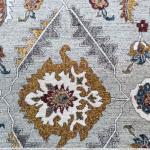 جونا سجاد بلجيكي رمادي بنقوش وزخارف أنيقة