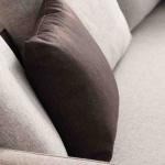 برادا كنب ثلاثي كريمي 240 سم وودي