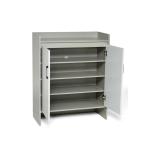 نيرو دولاب أحذية خشب مودرن بابين