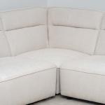 أودسي  طقم كنب زاوية بيج وودي