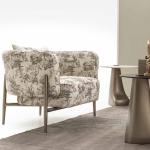 مونجي كنب فردي كريمي وودي