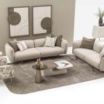 مونجي كنب فردي كريمي وودي