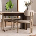 روزيتا طاولة طعام 208 سم بدون كراسي وودي