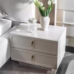 دانتي غرفة نوم 200×200 كريمي 6 قطع وودي