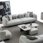 نيو هيرميس كنب 4 مقاعد كريمي 300 سم وودي