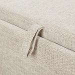 هزال طقم كنب زاوية بني وودي