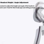 راديس كرسي مكتبي بمسند رأس