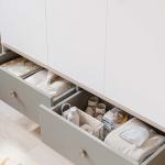 بونو دولاب ملابس رمادي 3 أبواب وودي