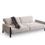 نورا كنب ثلاثي 230 سم كريمي وودي