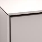 أكورسا كونسول مع مرآة كريمي 4 أدراج وودي