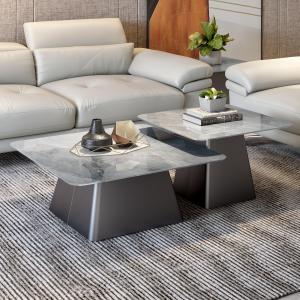 كرامل طاولة شاي قطعتين وودي