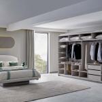 كشمير طقم غرفة نوم راقي كريمي 180×200 سم 7 قطع وودي