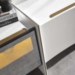 بادوفا كونسول 4 أبواب أبيض وودي