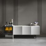 بادوفا كونسول 4 أبواب أبيض وودي