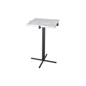 أوبتيما طاولة خدمة بقاعدة معدنية وودي