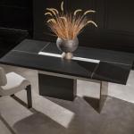 اترو طاولة طعام بدون كراسي وودي