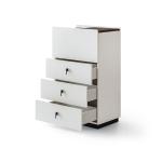 بونتي طقم غرفة نوم 7 قطع كريمي وودي