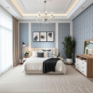 نيو ماروني طقم غرفة نوم 5 قطع وودي