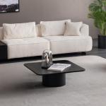 جراند طاولة قهوة خشبي أسود وودي