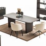 بوليرو طاولة طعام 270 سم بدون كراسي وودي