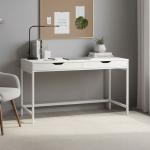 ألبا مكتب منزلي أبيض 100 سم وودي