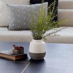 فازة سيراميك ديكور وودي