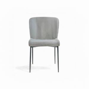 سيلك كرسي قماش رمادي