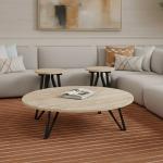 هارموني طقم طاولات أرضية للمجالس 5 قطع