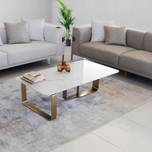 اهلت طاولة قهوة بورسلان 140 سم وودي