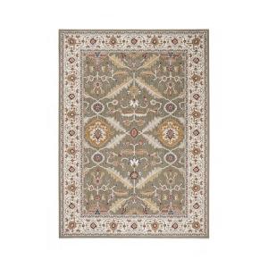 جونا سجاد بلجيكي أخضر بنقوش وزخارف أنيقة