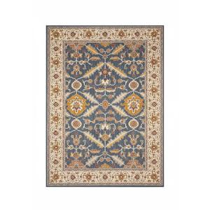 جونا سجاد بلجيكي أزرق بنقوش وزخارف أنيقة - 280×380