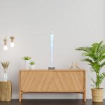 نولا تحفة ديكور بيضاء وودي