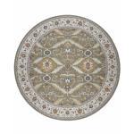 جونا سجاد بلجيكي دائري أخضر بنقوش وزخارف أنيقة - 200×200