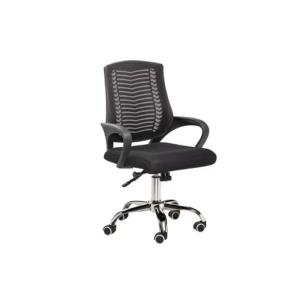 كرسي مكتبي دوار أسود وودي