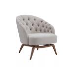 بريتا كرسي لاونج رمادي وودي