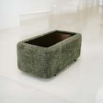 فيولا طاولة جانبية أخضر وودي