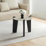 ديسون طاولة جانبية ترافرتين 60×60 سم وودي