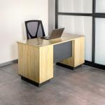 ناقو مكتب 140 رمادي وودي