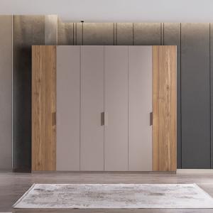 برينا دولاب ملابس 6 أبواب وودي