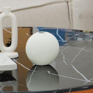 فازة سيراميك صغيرة وودي