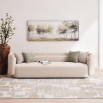 تكساس كنب 3 مقاعد 225 سم بيج وودي