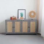 لينارو بوفيه خشب رمادي