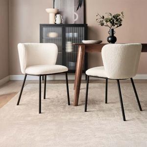 ماندي كرسي كريمي وودي