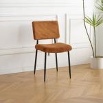 أورلينا كرسي طاولة طعام بني